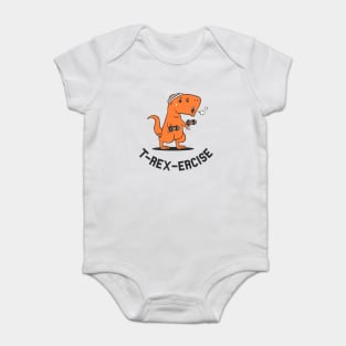 T-Rexercise Baby Bodysuit